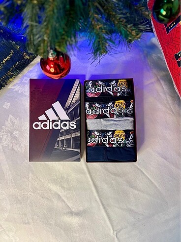 Adidas ADİDAS ERKEK BOXER 3'LÜ KUTU