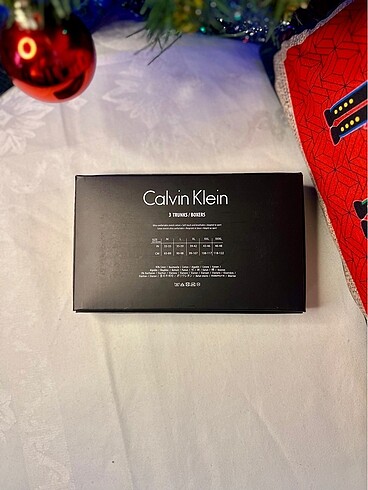 m Beden çeşitli Renk CALVİN CLEİN ERKEK BOXER 3'LÜ KUTU