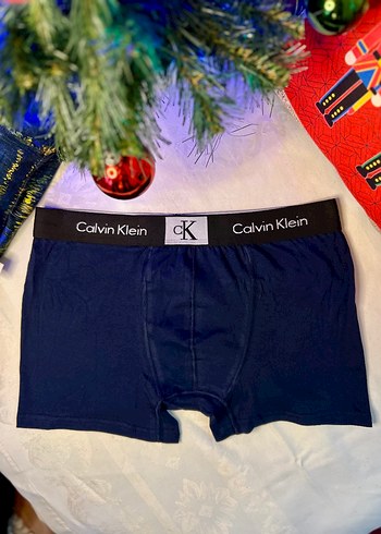 Calvin Klein Erkek Lacivert Boxer