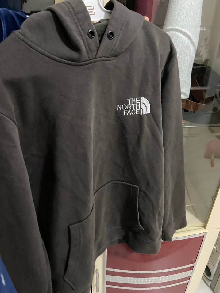 Sweat koyu gri the norch face - Görsel 2