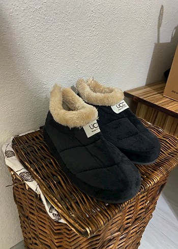 Kadın Kürklü Sıcak Ev Terliği - Görsel 2