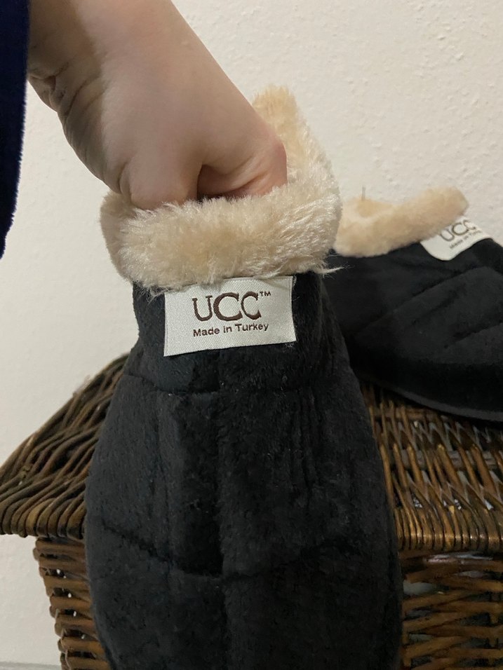 Kadın Kürklü Sıcak Ev Terliği - Görsel 4