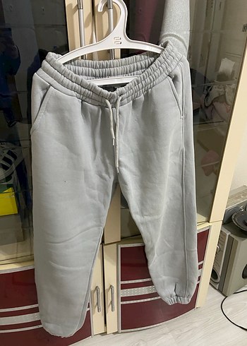 Gri Kadın Rahat Kesim Eşofman Altı - Görsel 2