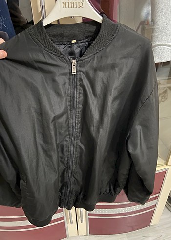 Fermuarlı Siyah Kadın Ceket - Görsel 4