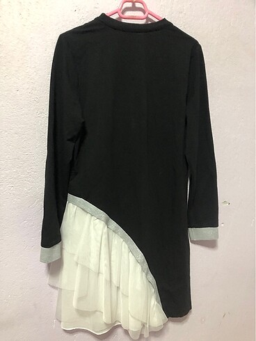 40 Beden Tüllü incili şık sweatshirt 40 beden