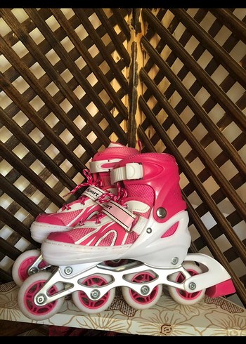 Pembe Bağcıklı  Paten - Görsel 3