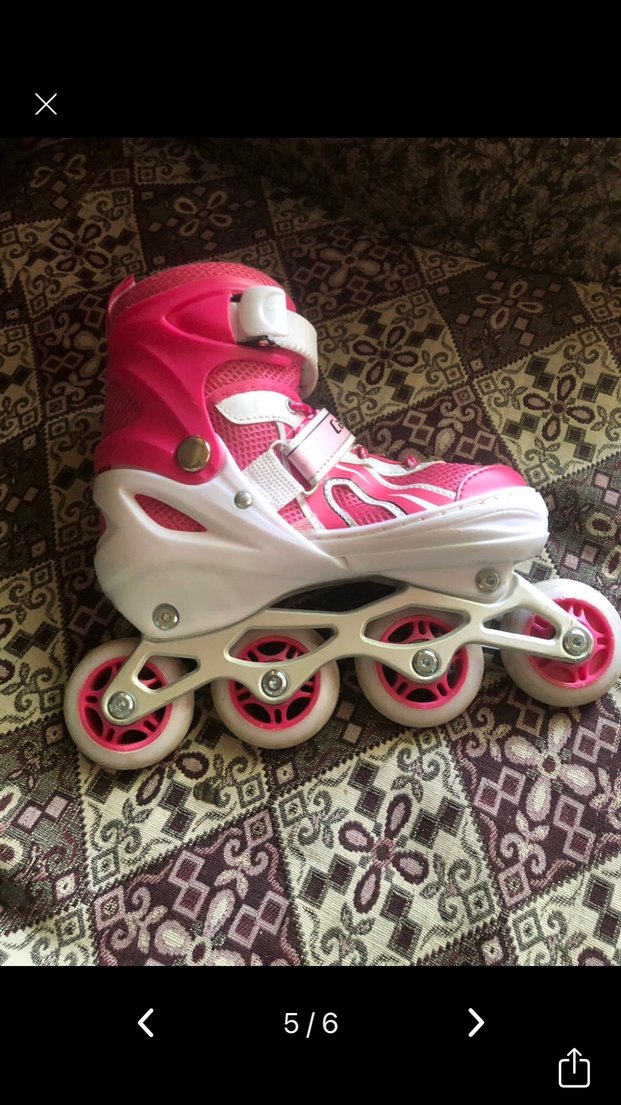 Pembe Bağcıklı  Paten - Görsel 5