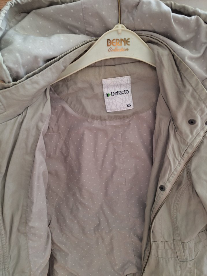 DEFACTO KADIN CEKET TRENÇKOT - Görsel 2