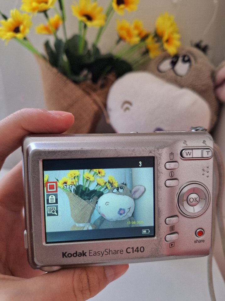 Kodak EasyShare C140 Dijital VİNTAGE Fotoğraf makinesi - Görsel 3