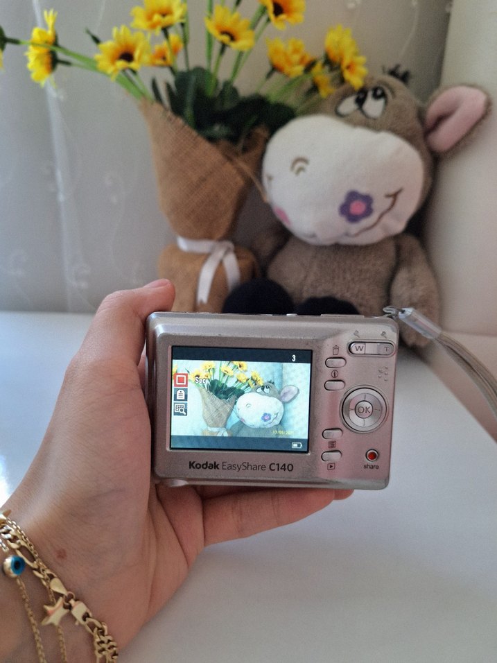 Kodak EasyShare C140 Dijital VİNTAGE Fotoğraf makinesi - Görsel 5