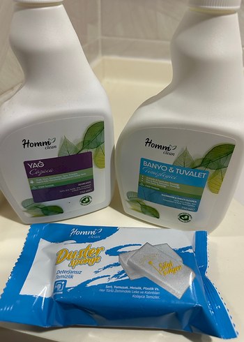 Homm Clean Banyo & Tuvalet Temizleyici ve Yağ Çözücü