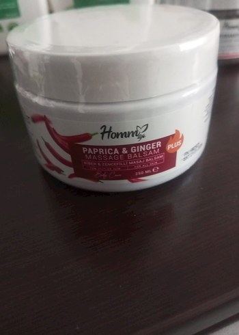 Homm Paprika & Zencefil Masaj Balsamı 250 ml