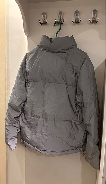 xl Beden Lumberjack yansıtıcı kadın mont X large