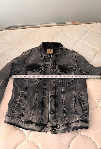 xl Beden gri Renk Defacto kot ceket xl