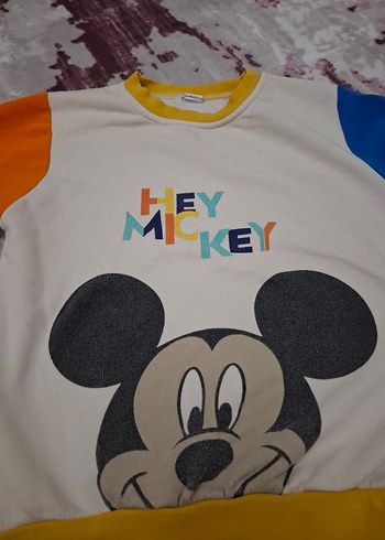 Renkli Baskılı Erkek Çocuk Sweatshirt - Görsel 3