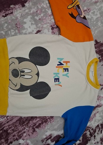 Renkli Baskılı Erkek Çocuk Sweatshirt - Görsel 2