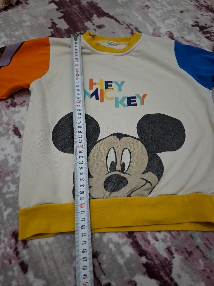 Renkli Baskılı Erkek Çocuk Sweatshirt - Görsel 4