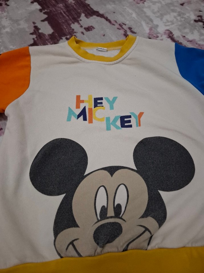 Renkli Baskılı Erkek Çocuk Sweatshirt - Görsel 3