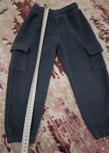 Gri Erkek Çocuk Polar Eşofman Altı - Görsel 2