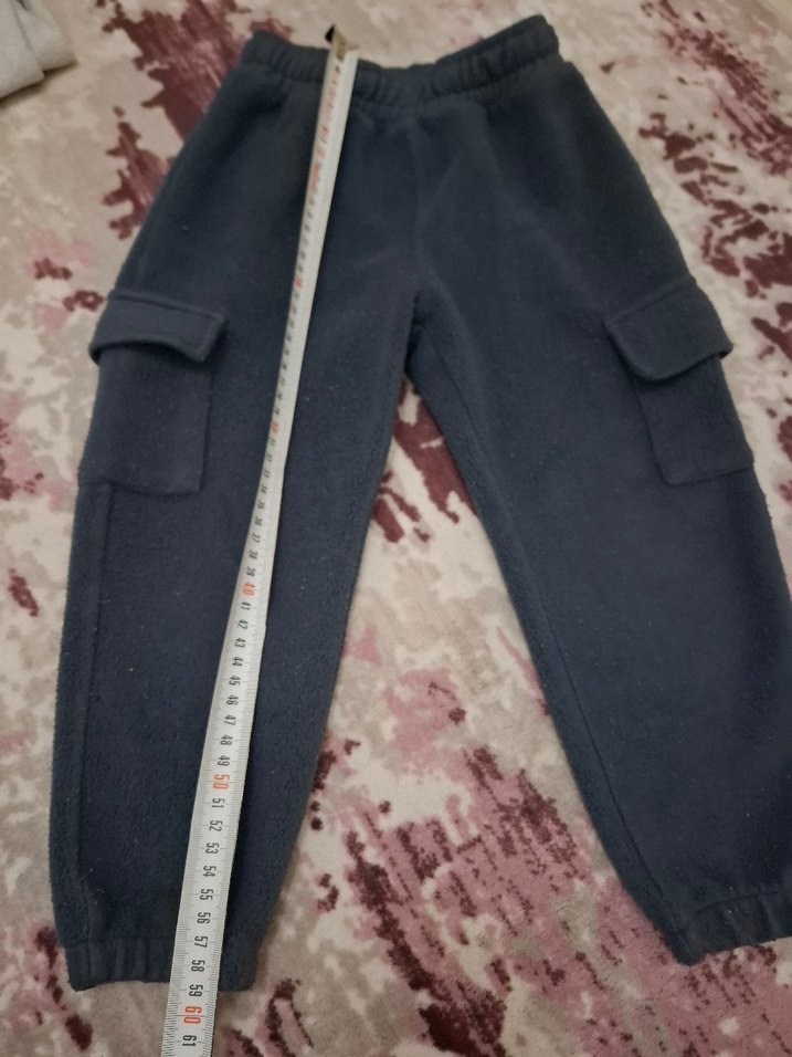 Gri Erkek Çocuk Polar Eşofman Altı - Görsel 2