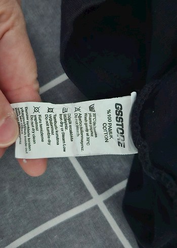 Erkek Siyah Baskılı Kısa Kollu Tişört - Görsel 3