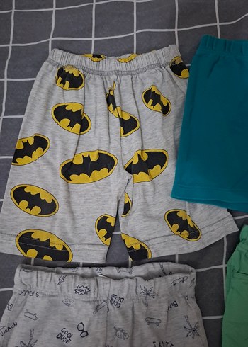 Erkek Çocuk Pamuklu Rahat Kesim Şortlar - Görsel 2