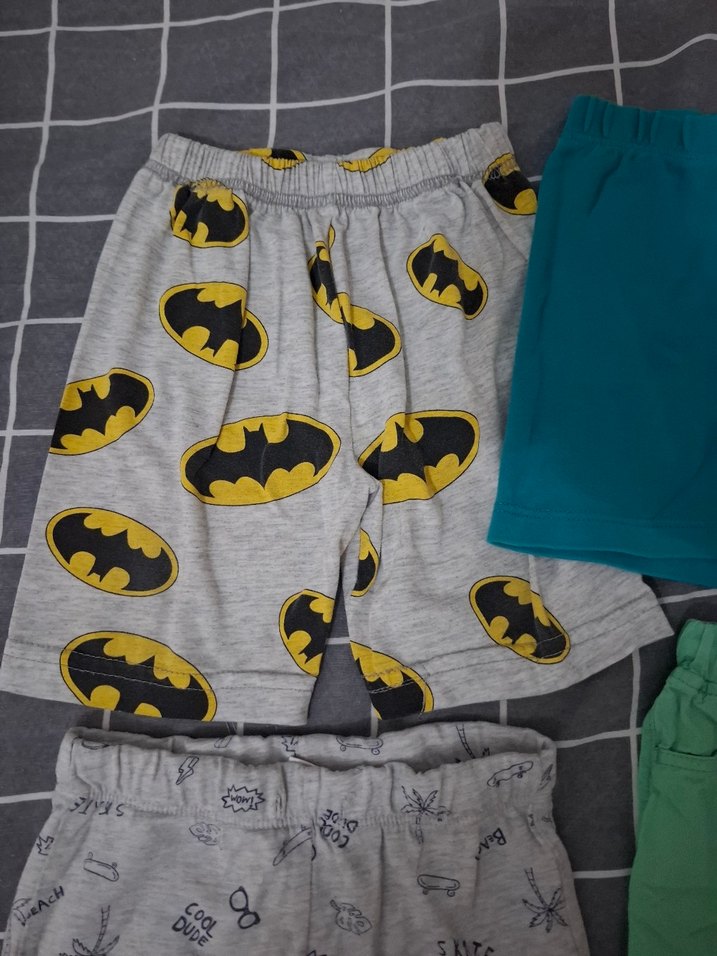 Erkek Çocuk Pamuklu Rahat Kesim Şortlar - Görsel 2