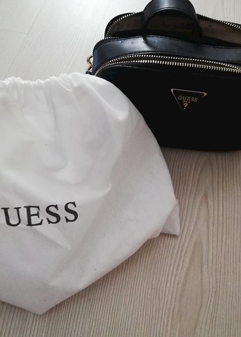 Zincir Detaylı Siyah Deri Kadın Çapraz Çanta - Görsel 5