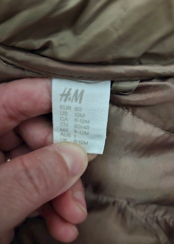 Erkek Çocuk Kahverengi Fermuarlı Mont - Görsel 3