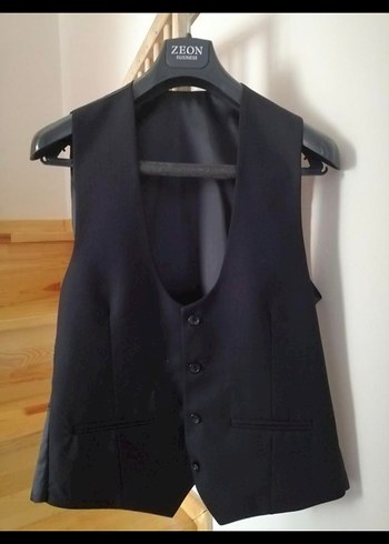 Erkek Siyah Düğmeli Normal Kesim Ceket - Görsel 3