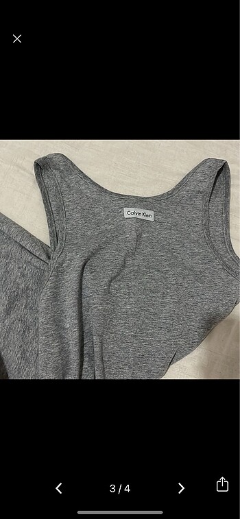 m Beden Calvin klein uzun elbise