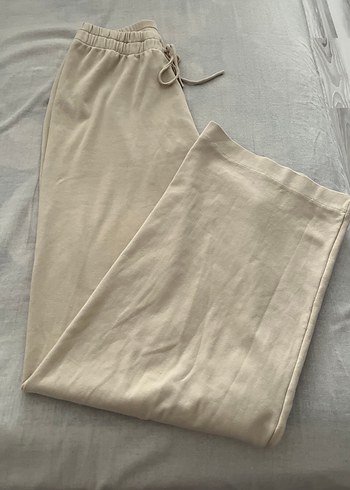 Bej yumuşak kumaş pantolon alt - Görsel 3