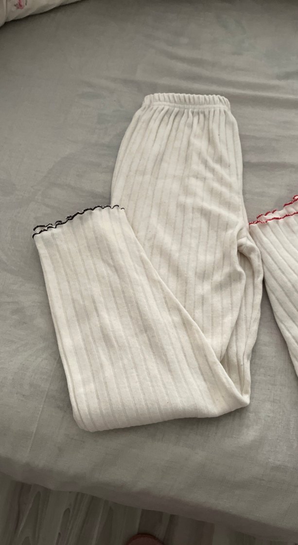 2li pamuklu pijama altı - Görsel 2