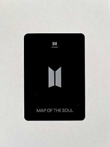BTS RM Lightstick Photocard (Orijinal)