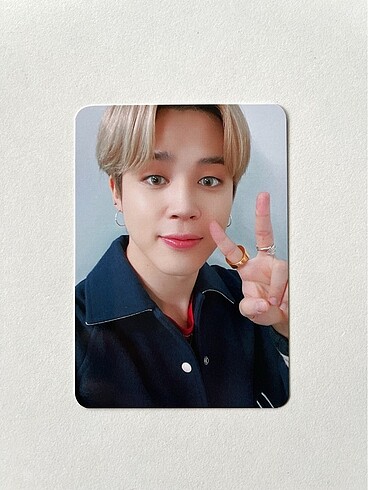 BTS Jimin Lightstick Photocard (Orijinal)