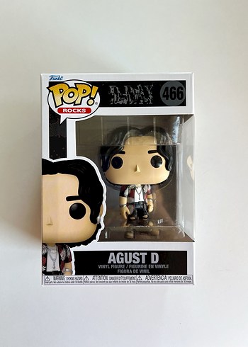 BTS Agust D Figür - Funko Pop! Rocks 466