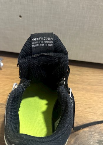 38,5 Beden siyah Renk Nike spor ayakkabı