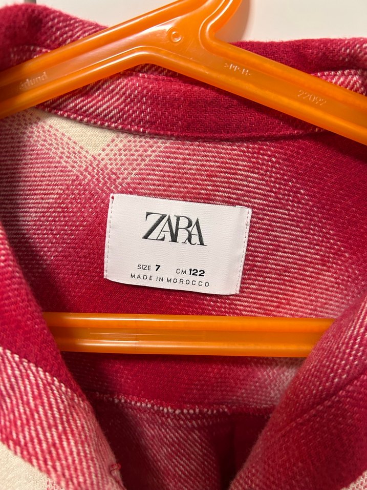 Zara Uzun Kollu Kalın Gömlek - Görsel 2