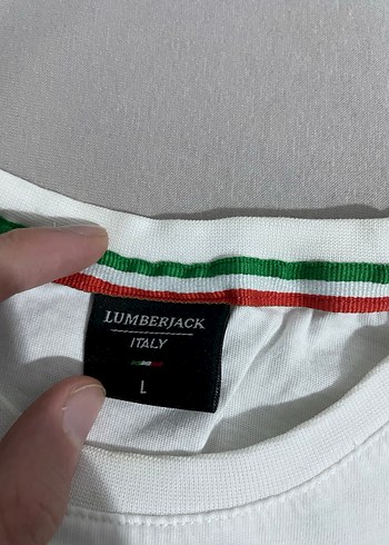 Lumberjack Beyaz Erkek Tişört - Görsel 2