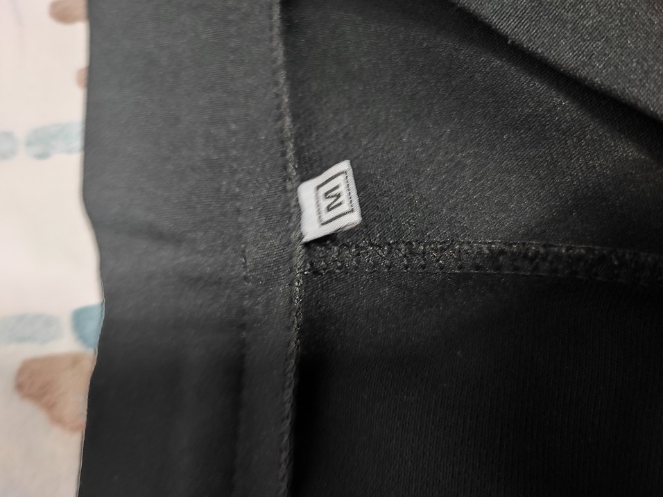 Siyah Kadın Kumaş Pantolon, Kemerli, Rahat Kesim - Görsel 3