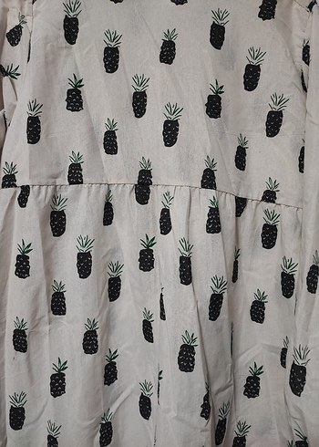 Bohem Tarz Uzun Keten Elbise - Görsel 3