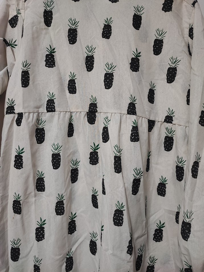 Bohem Tarz Uzun Keten Elbise - Görsel 3