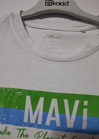 Beyaz Baskılı Tişört - Görsel 2