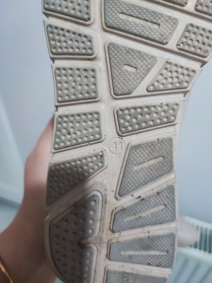 Bej Dolgu Topuklu Minimalist Günlük Ayakkabı - Görsel 5