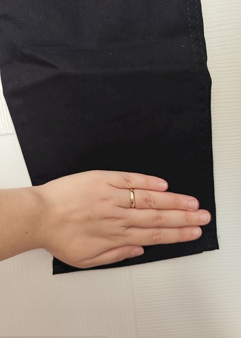 l Beden siyah Renk Standart Fit Kadın Pantolon