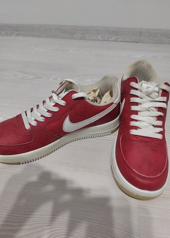 Diğer Kırmızı Bağcıklı Spor Kadın Sneaker