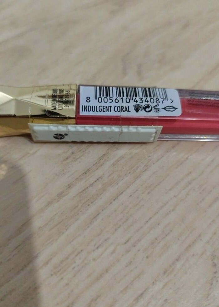 Max factor honey lacquer (indulgent coral) - Görsel 2