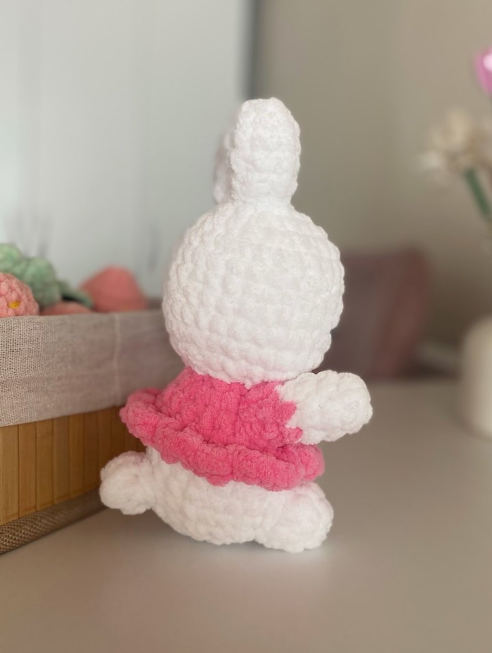 Amigurumi Tavşan Peluş Oyuncak - Görsel 3
