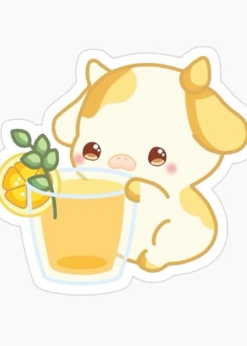 Amigurumi Yumuşak İnek Limon Cow - Görsel 2