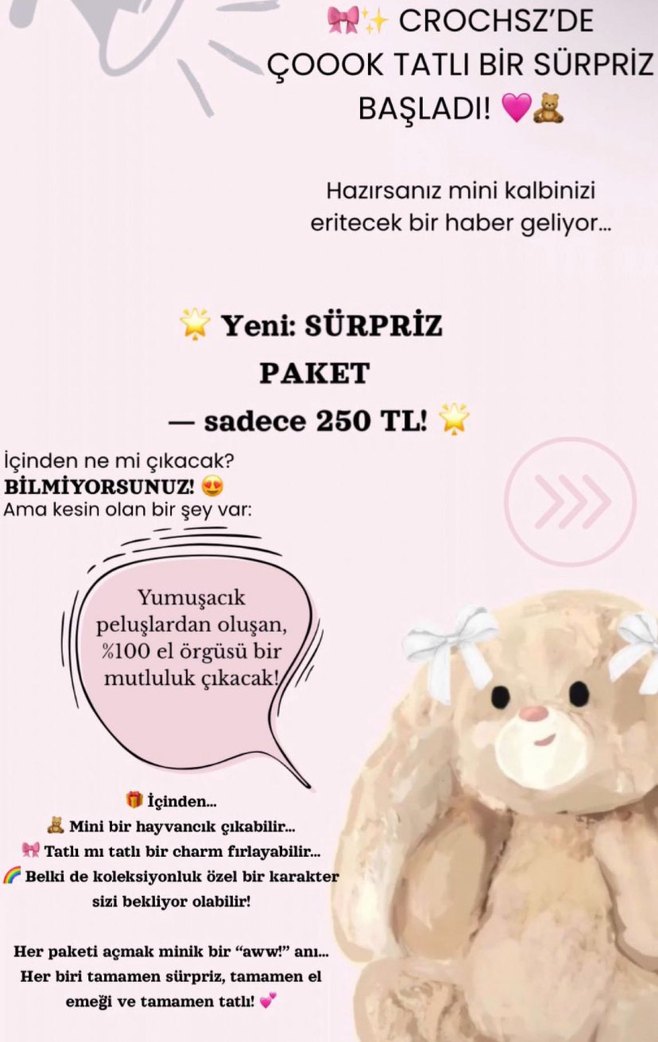 Pastel Renkli Peluş Sürpriz Paketleri 1 paket - Görsel 2